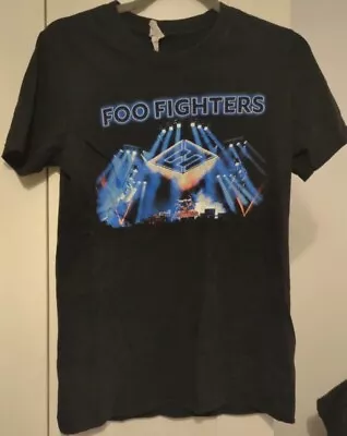 Buy Foo Fighters T Shirt Concrete And Gold Tour Rock Band Merch Tee Sz S Dave Grohl • 13.50£