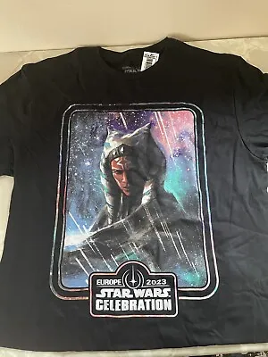 Buy Star Wars Celebration 2023 Ahsoka Tano T-shirt Medium Rare • 1,000£