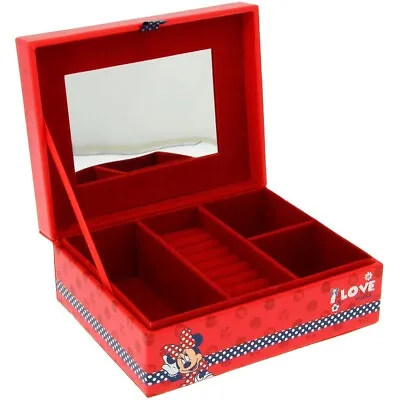Buy Disney I Love Minnie Mouse Jewellery Box/Officially Licensed Jewellery Organizer • 17.49£