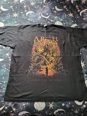 Buy Arch Enemy XXL First Day In Hell T-Shirt • 8.50£