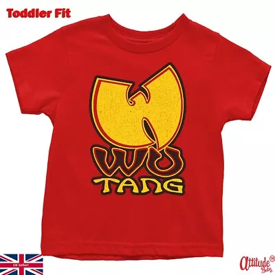 Buy Wu Tang Clan Baby Toddler Kids T Shirts-Official Wu Tang Clan-Wu Tang T Shirts • 14£
