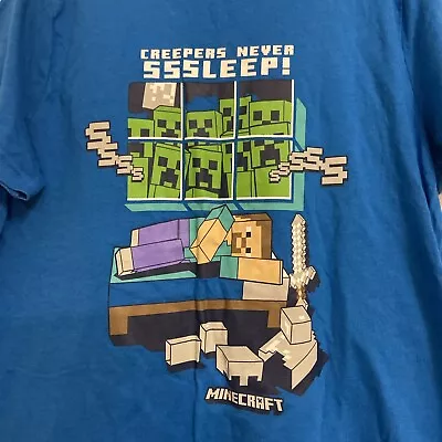 Buy 11-12 Minecraft T-shirt Creepers • 3£
