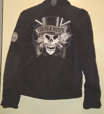 Buy Guns N Roses GnR Black Lined 2015 Jacket Coat Axl Slash  • 85£