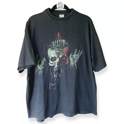 Buy Vintage Deicide I Am No One Shirt 1998 AirTees Blue Grape • 85£