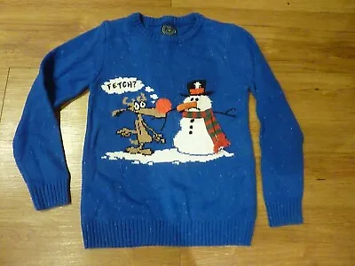Buy NEXT Boys Christmas Jumper Age 9 Years Excellent Condition • 4.50£