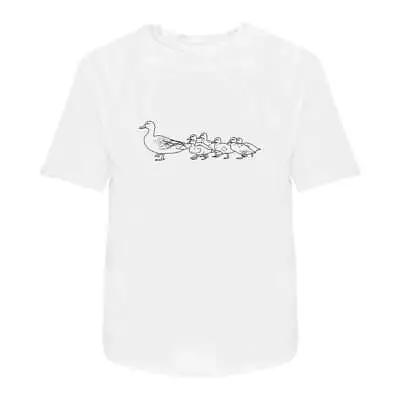 Buy 'Mother Duck & Ducklings' Men's / Women's Cotton T-Shirts (TA030236) • 11.89£