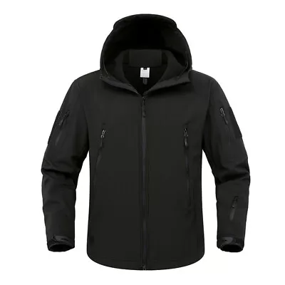 Buy Jacket Windbreaker Tactical Soft Shell Mens Jacket Waterproof Coat Army Military • 22.99£