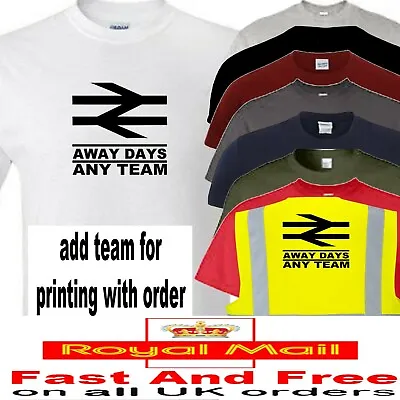 Buy Football T Shirt Away Days Any Team Add With Order • 13.50£