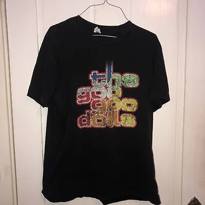 Buy GOO GOO DOLLS 2019 Summer Concert Tour Black Rainbow T-Shirt Men’s Size Large • 18.99£