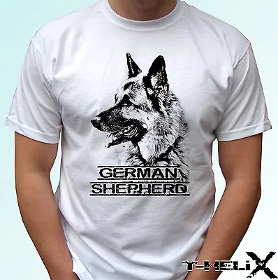 Buy German Shepherd - Dog T Shirt Top Tee Design - Mens Womens Kids Baby Sizes • 9.99£