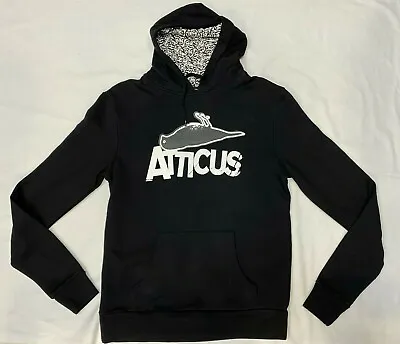 Buy Atticus Hooded Top Mens Pullover  Small Quake Black   Y2k Vintage • 59.99£