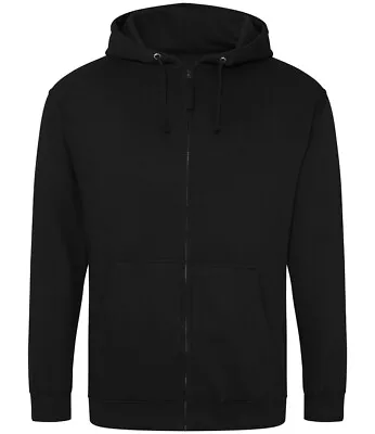 Buy AWDis Men's Full Zip Hoodie Cotton Blend Casual Pullover Sweatshirt Jacket S-5XL • 18.67£