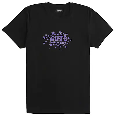 Buy Inspired By Olivia Rodrigo Sour Guts Tour GLITTER T-shirt Unofficial Unisex NEW • 8.99£