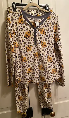 Buy Disney Lion King Pajamas Sz 8-10 Sleepwear Plush Super Soft Excellent Condition • 14.08£