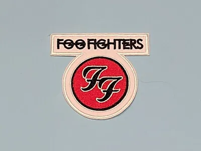 Buy Rock Music Sew / Iron On Embroidered Patch:- Foo Fighters (b) • 4.40£
