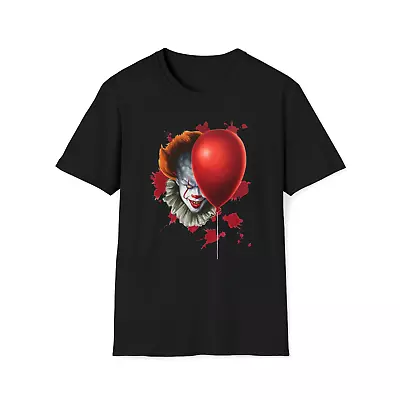 Buy Evil Clown It Halloween Christmas T-Shirt Adult Kids Unisex Xmas Tee Top • 9.99£