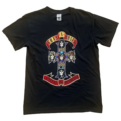 Buy Guns N Roses Appetite For Destruction Tour Black T Shirt Men’s Medium • 19.99£