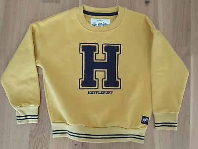 Buy Harry Potter Hufflepuff M&s Marks & Spencer Kids Jumper Sweater Age 6-7 • 6.50£