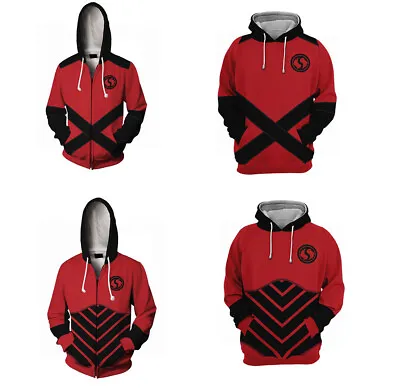 Buy The Umbrella Sparrow Academy 3D Hoodie Superhero Sweatshirts Jacket Coat Costume • 15£