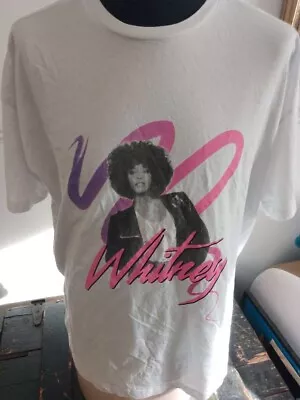 Buy ASOS Whitney Houston I Wanna Dance With Somebody T-shirt Women's Size 10 • 9.99£