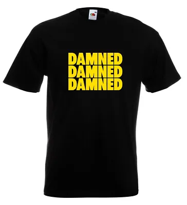 Buy The Damned T Shirt Dave Vanian Rat Scabies Captain Sensible 12 Colours • 14.95£