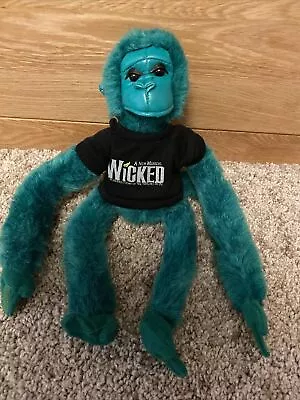 Buy WICKED THE MUSICAL GREEN FLYING MONKEY 12  Broadway Musical Plush Soft Toy Oz • 13.99£