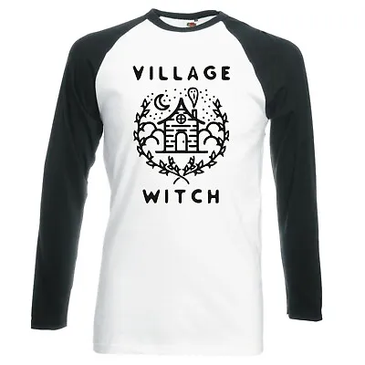 Buy Witchcraft  Village Witch  Raglan Longsleeve Baseball T-shirt • 16.99£