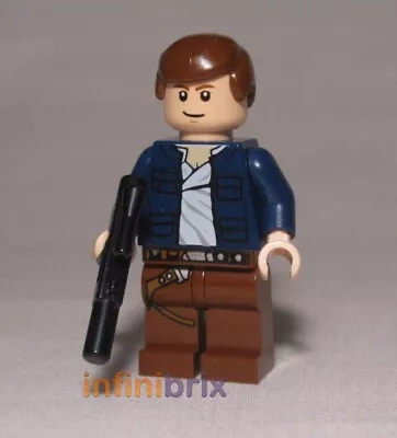 Buy Lego Han Solo Minifigure (Blue Jacket) From Set 8129 Star Wars NEW Sw290 • 15.75£