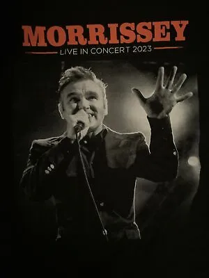 Buy Morrissey New Black Size 2x Large T-shirt • 19.99£