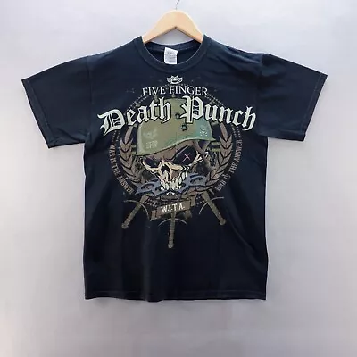 Buy Five Finger Death Punch T Shirt Medium Black War Is The Answer Music Rock Band • 14.99£