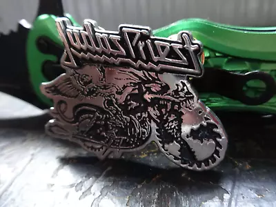 Buy Metal Pin Badge Battle Jacket Kutte Power Speed Metal Judas Priest Xxx • 14.44£