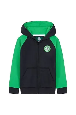 Buy Celtic Kids Football Fan Zipped Hoodie Long Sleeves Sweatshirt Top Pocket • 15.49£