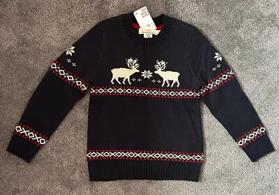 Buy Brand New With Tags Age 6-8 Years H&M Christmas Jumper • 6.49£