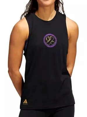 Buy Adidas Marvel Black Panther Wakanda Forever Graphic Tank Top Women's Size 1X New • 24.08£