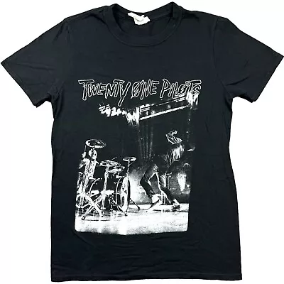 Buy Twenty One Pilots T Shirt Black Small Gildan Band T Shirt Pop Music Graphic S • 22.50£