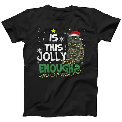 Buy Is This Jolly Enough Grumpy Cat Christmas T-shirt For Men's Women's Kids Gift • 13.99£