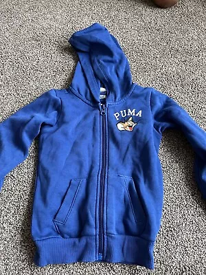 Buy Boys Puma Tom And Jerry Zip Up Hoodie Age 1-2 • 25£