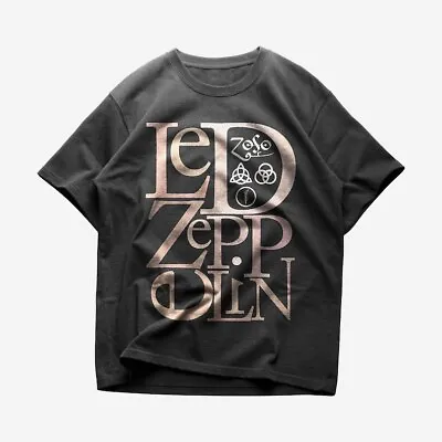 Buy Led Zeppelin T-shirt, Premium Quality Shirt, Cotton Unisex Tee Led Zeppelin • 43.54£