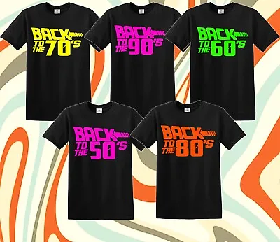 Buy Back To The 50's 60's 70's 80's 90's Dance T-Shirt Retro Novelty Mens Ladies Tee • 11.99£