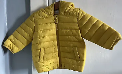 Buy Baby Boy Next Yellow Hooded Jacket 3-6 Months • 3£