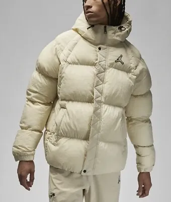 Buy Nike Jordan Essential Puffer Waterproof Hooded Men’s Winter Jacket Medium • 85£