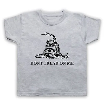Buy Gadsden Flag Don't Tread On Me Rattlesnake Flag America Kids Childs T-shirt • 16.99£