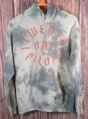 Buy Twenty One Pilots Hoodie Sweatshirt Unique Greys Tie Dye Band Tour 21 TOP Small  • 7.56£