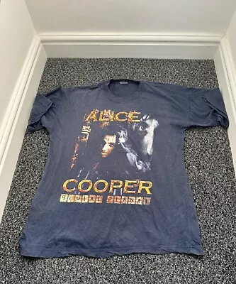 Buy Alice Cooper T-Shirt - Brutal Planet Tour 2001 / Size XL • 4.99£