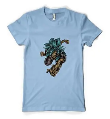 Buy Japanese Anime Vegeta Goku Super Saiyan Dragon Personalised Adult Unisex T Shirt • 14.49£