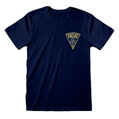 Buy Stranger Things Hawkins Police Badge T-Shirt • 14.99£