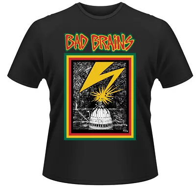 Buy Bad Brains Hardcore Punk Heavy Metal Rock Licensed Tee T-Shirt Men • 19.42£