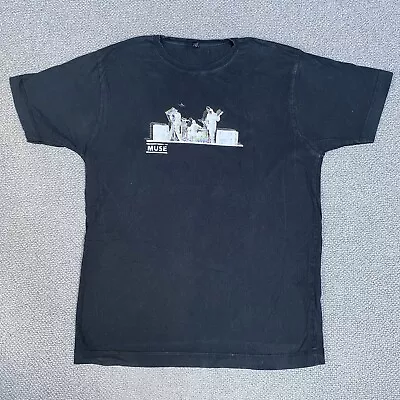 Buy MUSE T Shirt Mens Large Black Vintage 2004 Earls Court London Event Tour • 39.95£
