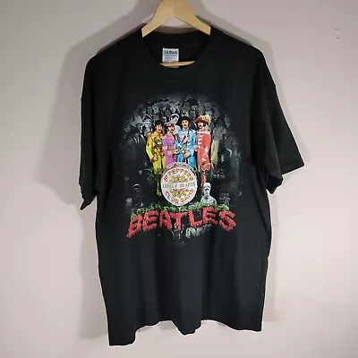 Buy Vintage Beatles 1998 Sgt Peppers Lonely Hearts Club Tshirt Apple Corp Size XL • 74.99£
