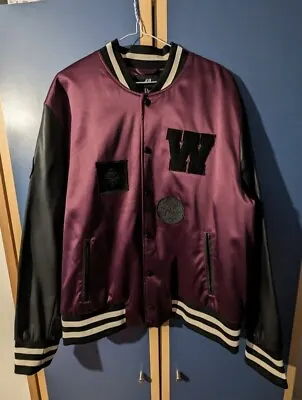 Buy H&M Men's The Weeknd RARE Purple XL Varsity Jacket Limited Edition • 40£
